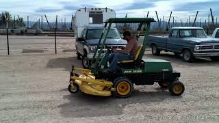 L 832DV John Deere F935 Commercial Lawn Mower [upl. by Ezalb]