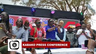 King saha kabako ziza bafana nina roz big eye babadewo ku press conference ku calender hotel [upl. by Jemma]