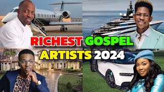 Top20 Richest Gospel Artists In Nigeria 2024 amp Their Networth [upl. by Fugere]