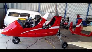 Autogyro Flying Building a Titanium Explorer [upl. by Desdee426]