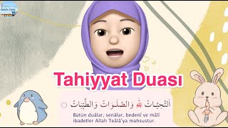 Tahiyyat Duası  Talimli  Ezber [upl. by Pudendas739]