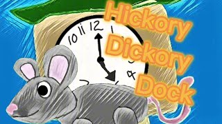 Hickory Dickory Dock Coconut Nursery Rhymes [upl. by Alil802]