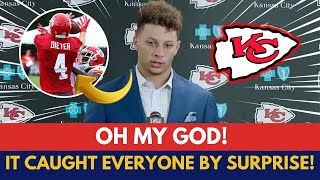 URGENT THIS JUST HAPPENED LOOK AT WHAT MAHOMES SAID NEWS FROM THE KANSAS CITY CHIEFS [upl. by Ocimad]