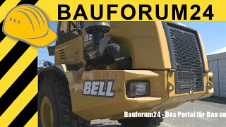 Bell B25D Knickdumper mit Abrollkipper  Walkaround amp Demo Report [upl. by Anaujnas]