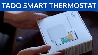 THE ULTIMATE SMART THERMOSTAT  Tado Smart Thermostat Installation [upl. by Link]