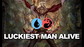 Izzet OTK Lucky Dice Rolling Dragons d20  Standard 2022  MTG Arena Forgotten Realms [upl. by Sregor]