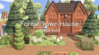 Forest Town House Animal Crossing New Horizons [upl. by Furey]