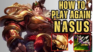 How to play again Nasus  GAREN VS NASUS  GAREN TOP  GAREN GUIDE  GAREN GAMEPLAY [upl. by Neelik]