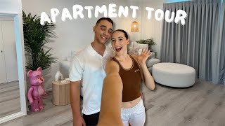 OUR APARTMENT TOUR  SPECIAL ANNOUNCEMENT  Jasmin and James [upl. by Roana]