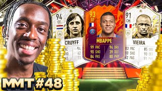 93 RATED🌟 99 PACE💨 HEADLINERS MBAPPE🤑🚀 91 PRIME VIERA JOINS MMT🇫🇷 MMT EP 48 [upl. by Trini]