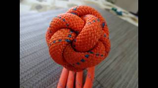 Button Knot for Soft Shackle DIY Soft Shackle [upl. by Brightman]