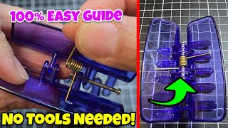 😲 How to Fix a Hair Clip Detached Spring in Seconds No Special Tools Needed [upl. by Zorah28]