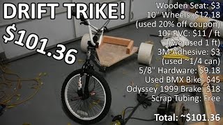 101 DRIFT TRIKE BUILD [upl. by Henricks]