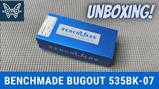 UNBOXING  Benchmade Bugout Burnt Brass Edition 535BK07 [upl. by Guarino240]