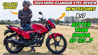 2024 All New Hero Glamour xtec Review  Legend bike of 125cc  Better Than Honda sp 125 [upl. by Leahcam]