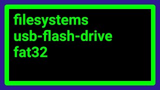 What allocation unit size to use when formatting a USB flash drive in FAT32 [upl. by Royce621]