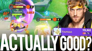 Trying Logan Pauls Mimikyu Build in Pokemon Unite   80 WR [upl. by Alur]