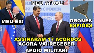 Bebêzuela foi buscar apoio da Russinha Eles querem apoio contra o BRASIL [upl. by Aihtibat]