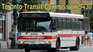 Ride Along Toronto Transit Commission 9430 September 1 2013 [upl. by Ballou729]