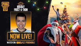 🔴 PUBG MOBILE VIP Holiday FrostaThon Santa Siege [upl. by Tybald]