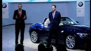 World Premiere of the new BMW Z4 2010 [upl. by Henghold]