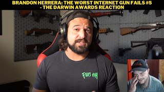 Brandon Herrera The Worst Internet Gun Fails 5  The Darwin Awards Reaction [upl. by Erie]