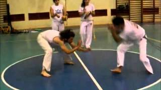 capoeira regional 5ª sequência de Bimbawmv [upl. by Ahsikel]