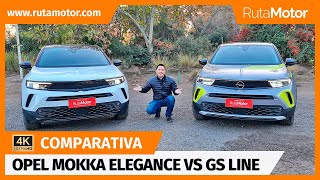 Comparativa Opel Mokka Elegance vs GS Line  ¿Qué versión conviene más [upl. by Klusek]