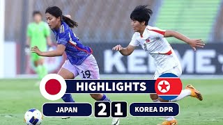 北朝鮮対日本  女子サッカーオリンピック予選  なでしこジャパン [upl. by Eihpos]