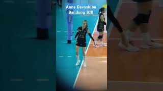 Warming Up Anna Davyskiba Bandung BJB Tanda Mata Proliga 2024 voliindonesia volleyball shorts [upl. by Esilahs959]