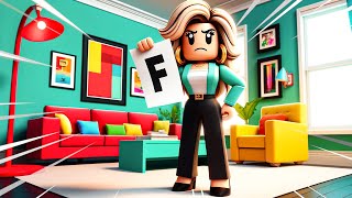 Oops I Failed My Math Test in Roblox [upl. by Fante]