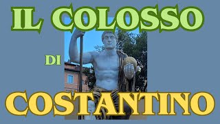 COLOSSO DI COSTANTINO STATUA RITRATTO DELLIMPERATORE [upl. by Durtschi]