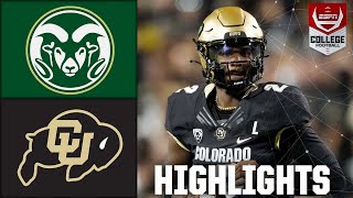 Colorado State Rams vs Colorado Buffaloes  Full Game Highlights [upl. by Inaffit976]