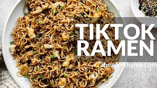 TikTok Ramen [upl. by Ahsienyt]