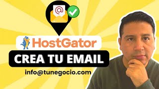 Crea un CORREO profesional con HOSTGATOR [upl. by Artcele274]