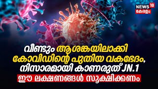 വീണ്ടും ആശങ്കയിലാക്കി Covidന്റെ പുതിയ വകഭേദം നിസാരമായി കാണരുത് JN1 ഈ ലക്ഷണങ്ങൾ സൂക്ഷിക്കണം  N18V [upl. by Koren967]