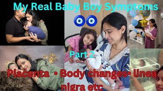 My Real Baby Boy Symptoms in Pregnancy  लड़का होने पर यह लक्षण थे मुझे  nehawidsiyukrisHU  part 2 [upl. by Pagas]