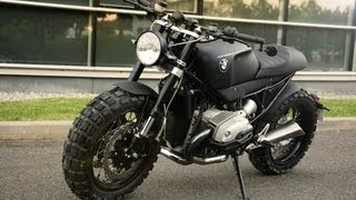 BMW R1200 R  A Scrambler Motorcycle for Lazareth [upl. by Geiss]