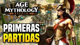 AGE of MYTHOLOGY RETOLD 🌩️😈 PRIMERAS PARTIDAS [upl. by Doehne]