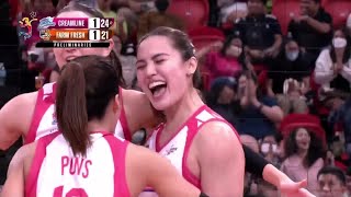 GumabaoStaunton EXPLOSIVE PLAYS for Creamline vs Farm Fresh 💥  2024 PVL REINFORCED CONFERENCE [upl. by Kuth]