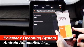 2022 Polestar 2 Android Automotive OS [upl. by Karr46]