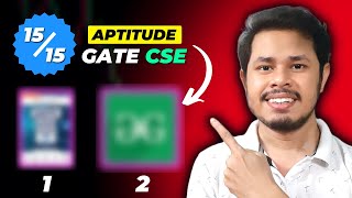 30 day Study plan to get 1515 in Aptitude  GATE CSE 2024 Roadmap [upl. by Kaufman]