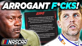 23XI Racing BRUTALLY BASHES NASCAR with this COMMENT [upl. by Harbour833]