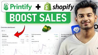 BOOST Your Print on Demand Sales 🚀  Shopify Store Growth  Step by Step guide [upl. by Aihtyc]