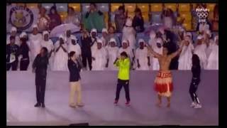 Pita Taufatofua Closing Ceremony Olympics Rio 2016 [upl. by Iah]