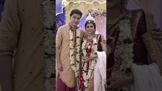 Fulki serial er Paramita o angsuman er biyer kichhu 📸 aishalawal youtubeshorts wedding [upl. by Yv]