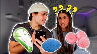 QUIZZING MY GIRLFRIEND ON MALE PRODUCTS [upl. by Pamella]