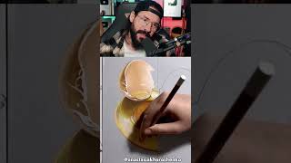 ✏️Technique de Dessin Incroyable🍳 Œuf Hyper Réaliste [upl. by Corette]