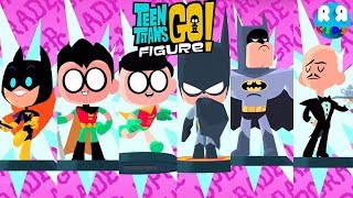 BATFRIENDS Member Figs Gameplay  Teen Titans GO Figure Teeny Titans 2 [upl. by Melone408]