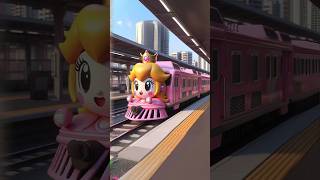 💗 Evolution of Princess Peach  Train 😍 Super Mario mariobros cute mario supermario cartoon [upl. by Cathleen]